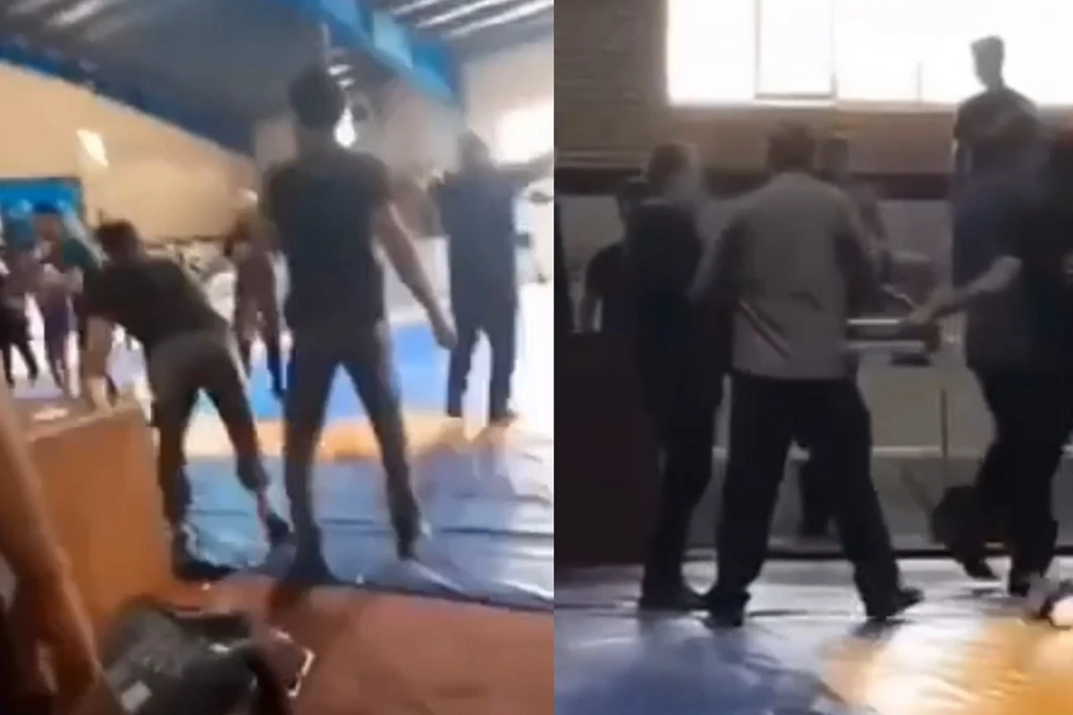 В Иране на спортивных соревнованиях произошла стычка с применением холодного оружия - ВИДЕО