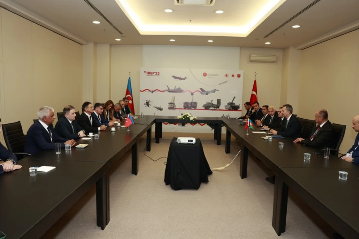 Azərbaycan Müdafiə Sənayesi Nazirliyi ilə TUSAŞ şirkəti arasında Niyyət Protokolu imzalanıb