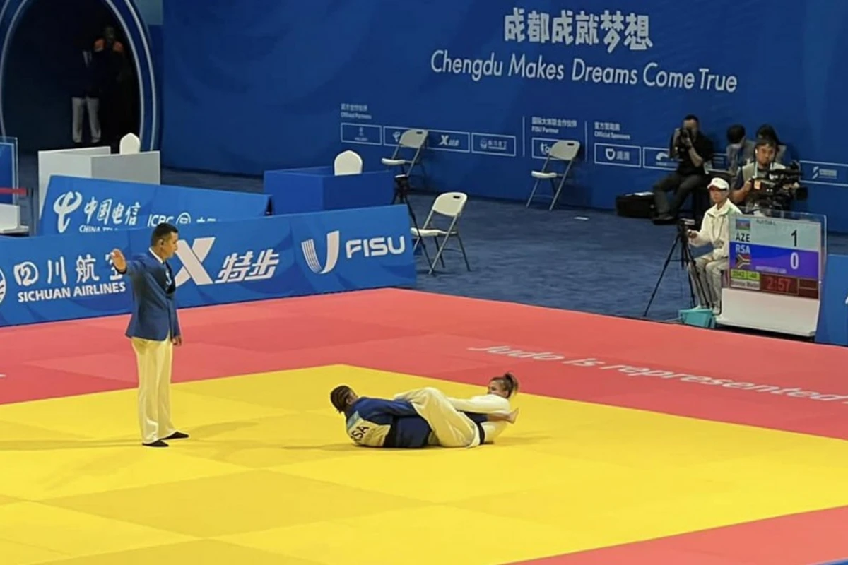 Azərbaycan Universiadada ilk medalını qazanıb