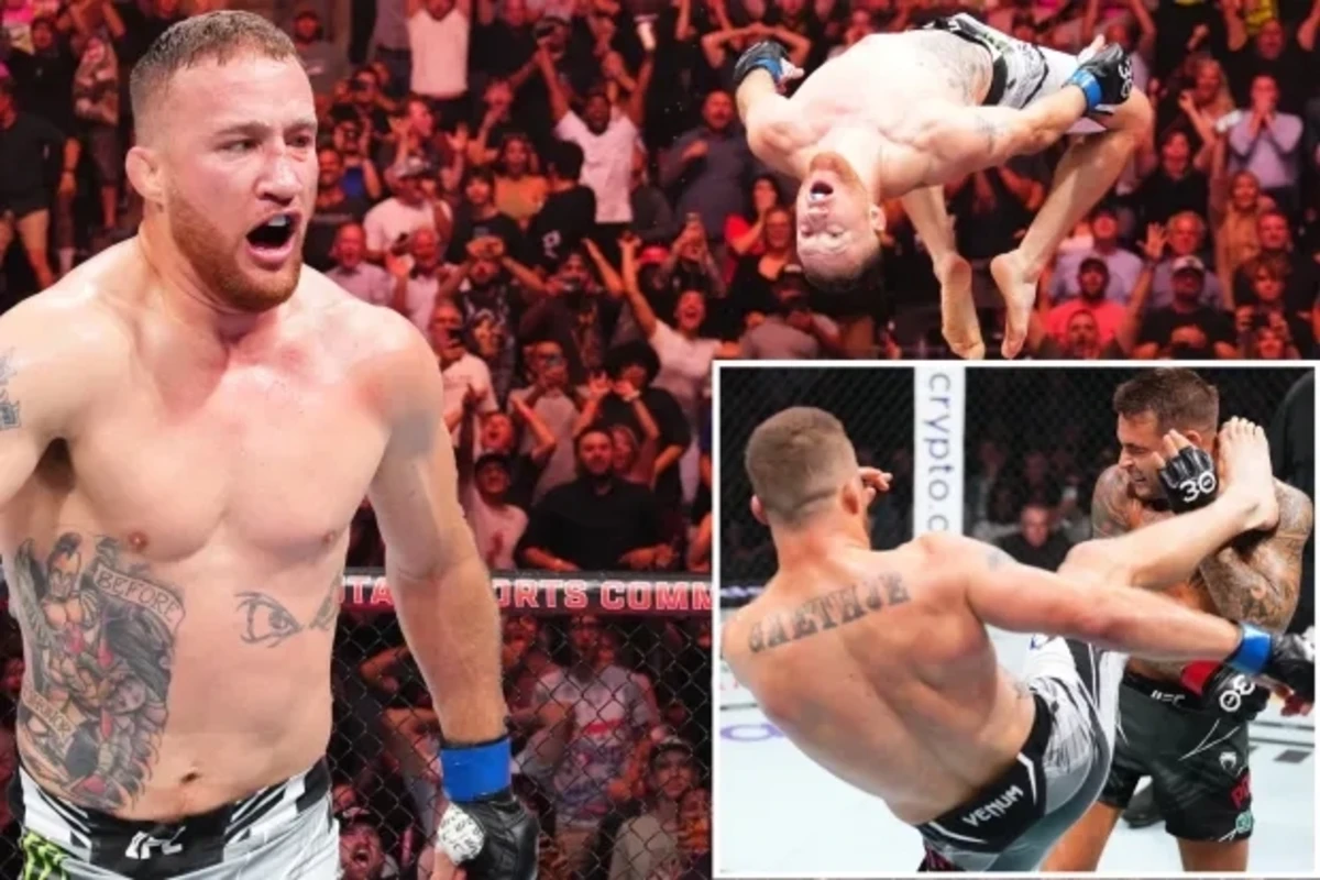 Гэтжи нокаутировал Порье в главном поединке турнира UFC 291 - ВИДЕО