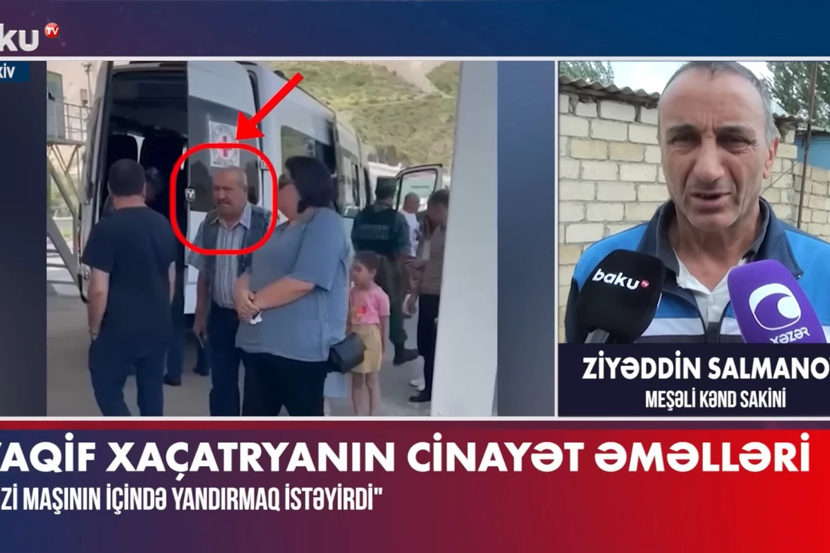 Vaqif Xaçaturyanın qandonduran əməlləri - VİDEO