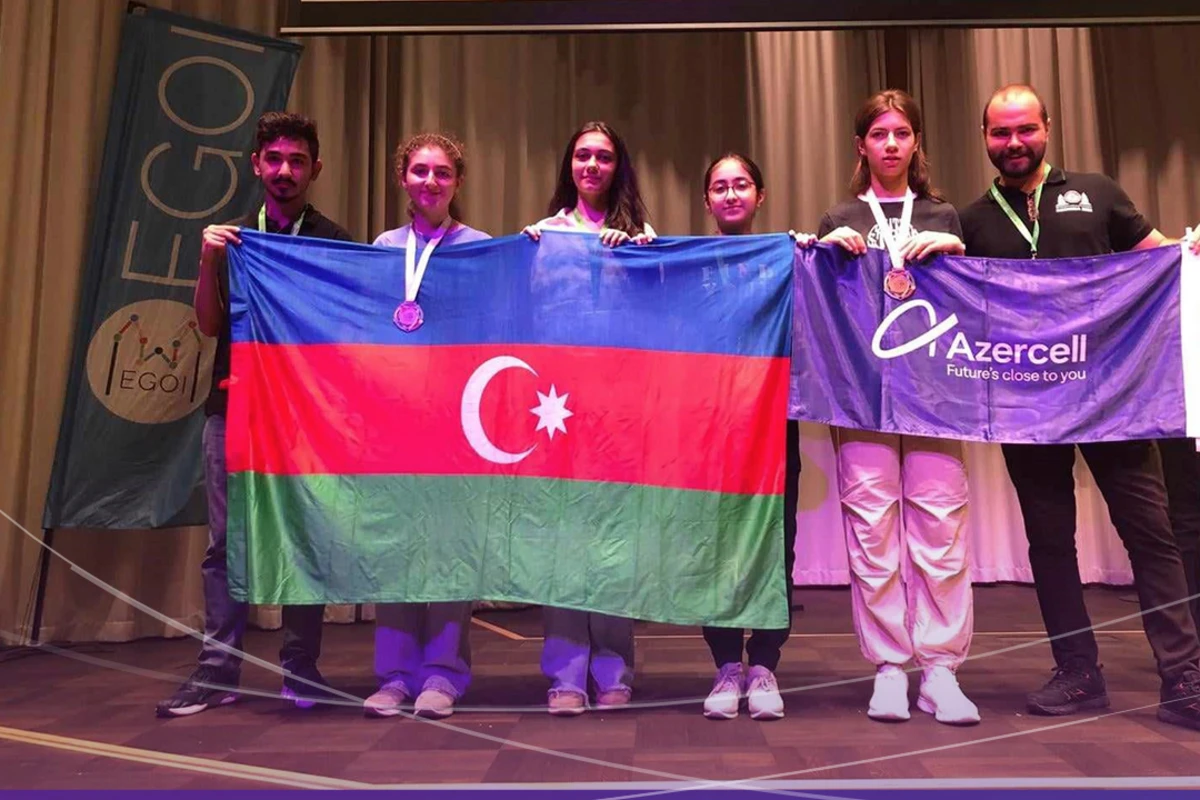 Avropa Qızlar İnformatika Olimpiadasında Azərbaycanın növbəti uğuru