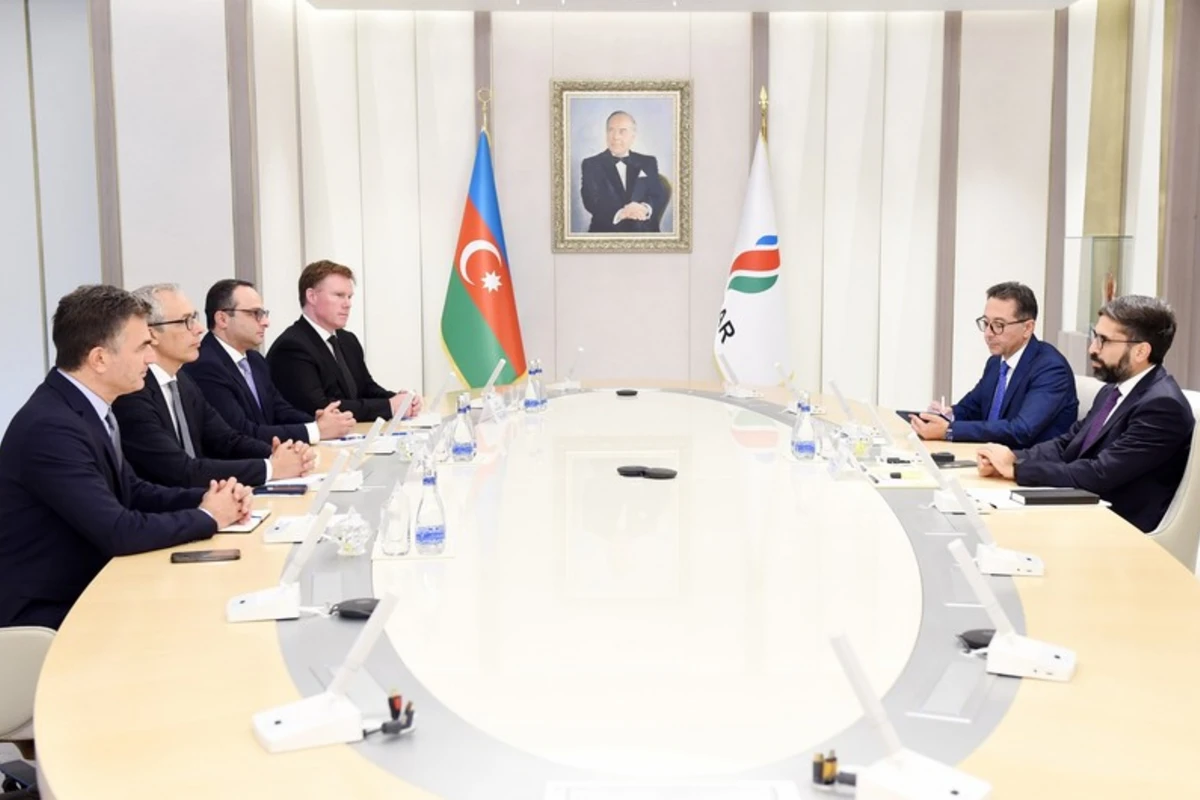 SOCAR prezidenti “ACWA Power” şirkətinin baş icraçı direktoru ilə görüşüb - FOTO