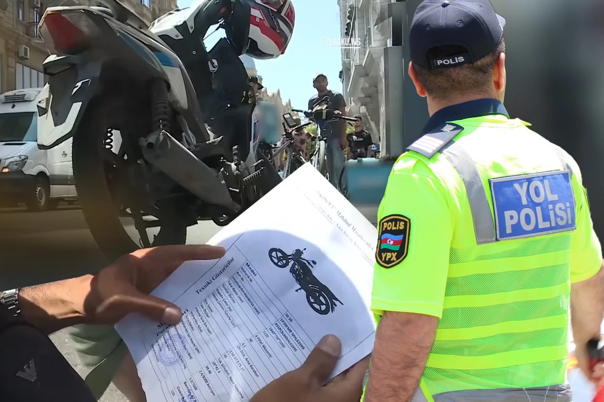 Bakıda motokuryer problemi: Polis onları niyə saxlayır? - VİDEO