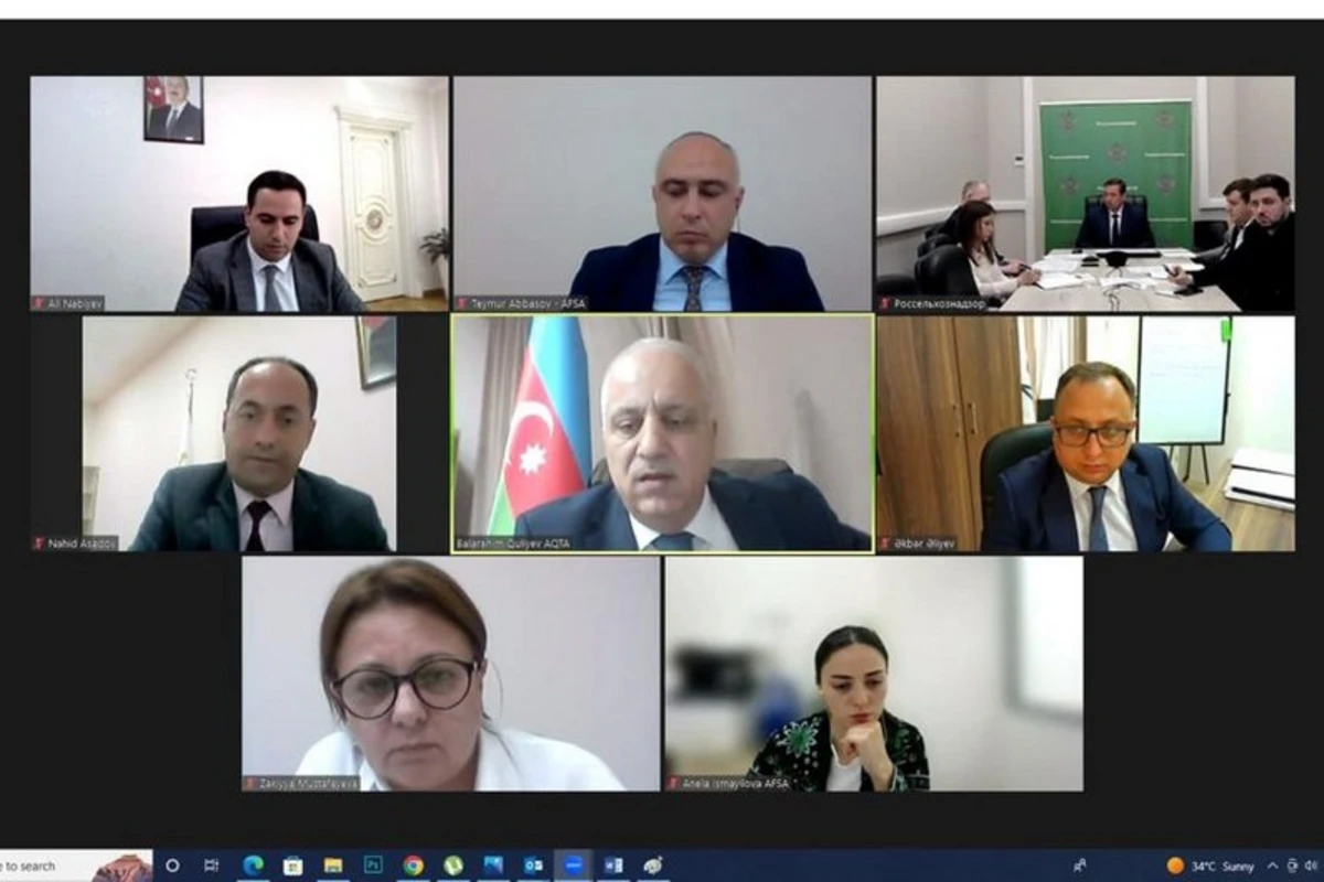 AQTA və “Rosselxoznadzor”un nümayəndələri arasında müəssisələrin qeydiyyatı müzakirə edilib