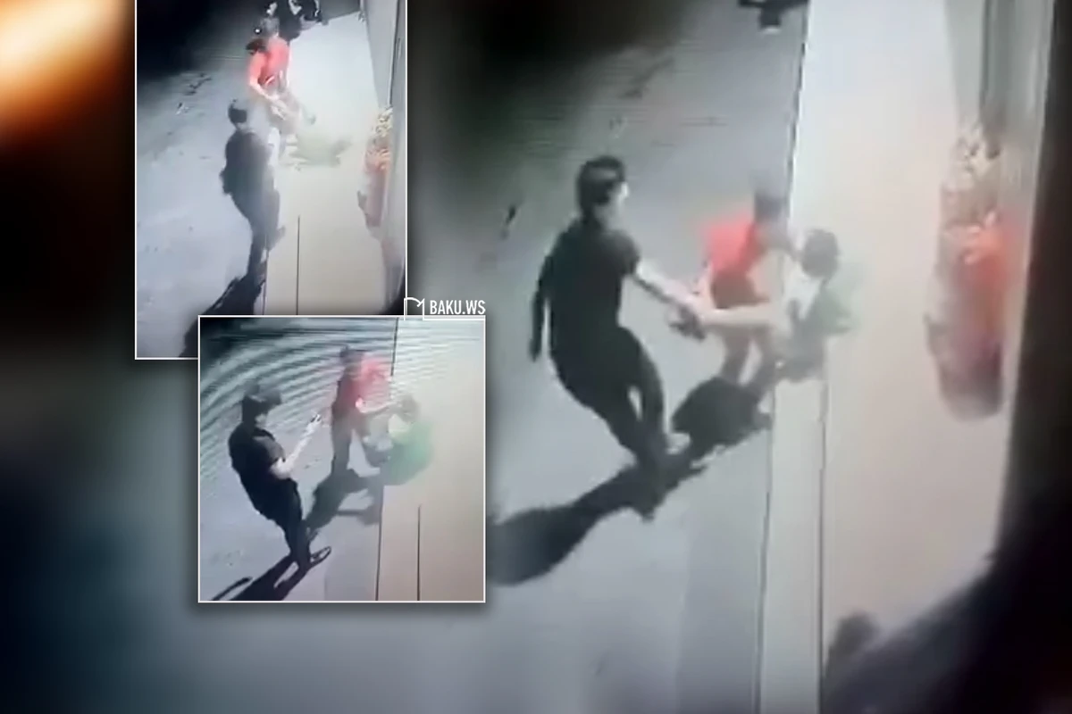 Bakıda küçədə uşağı döyərək videoya çəkən azyaşlılar müəyyən olunub - VİDEO - YENİLƏNİB