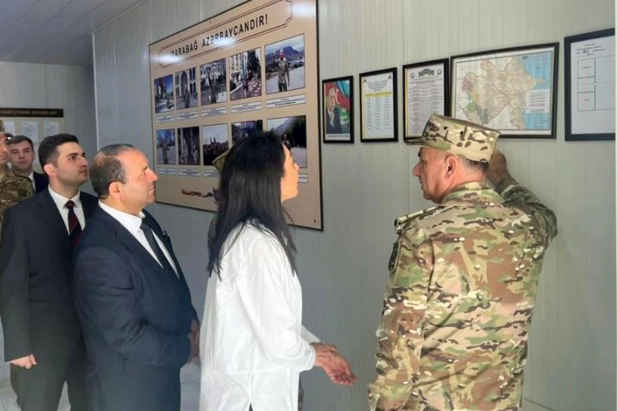 Ombudsman Aparatının nümayəndələri hərbi hissəni ziyarət ediblər - FOTO