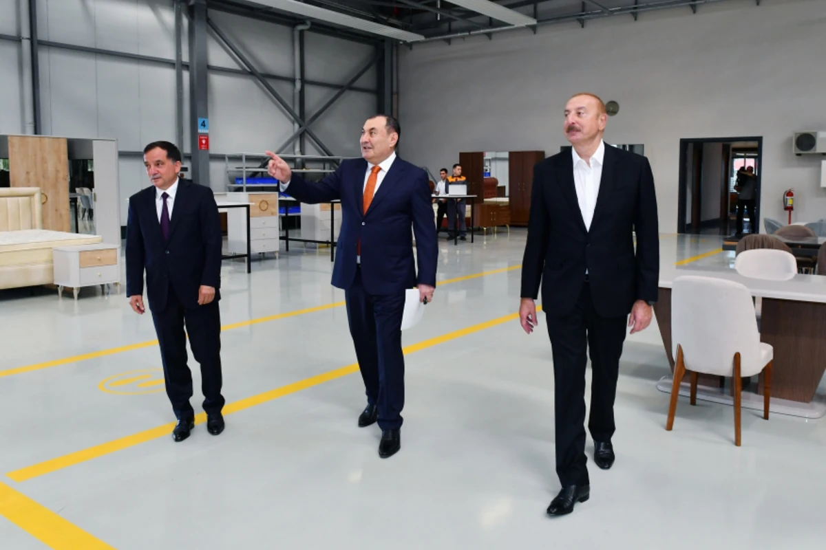 В Газахе состоялось открытие мебельной фабрики Venzana - ОБНОВЛЕНО + ФОТО