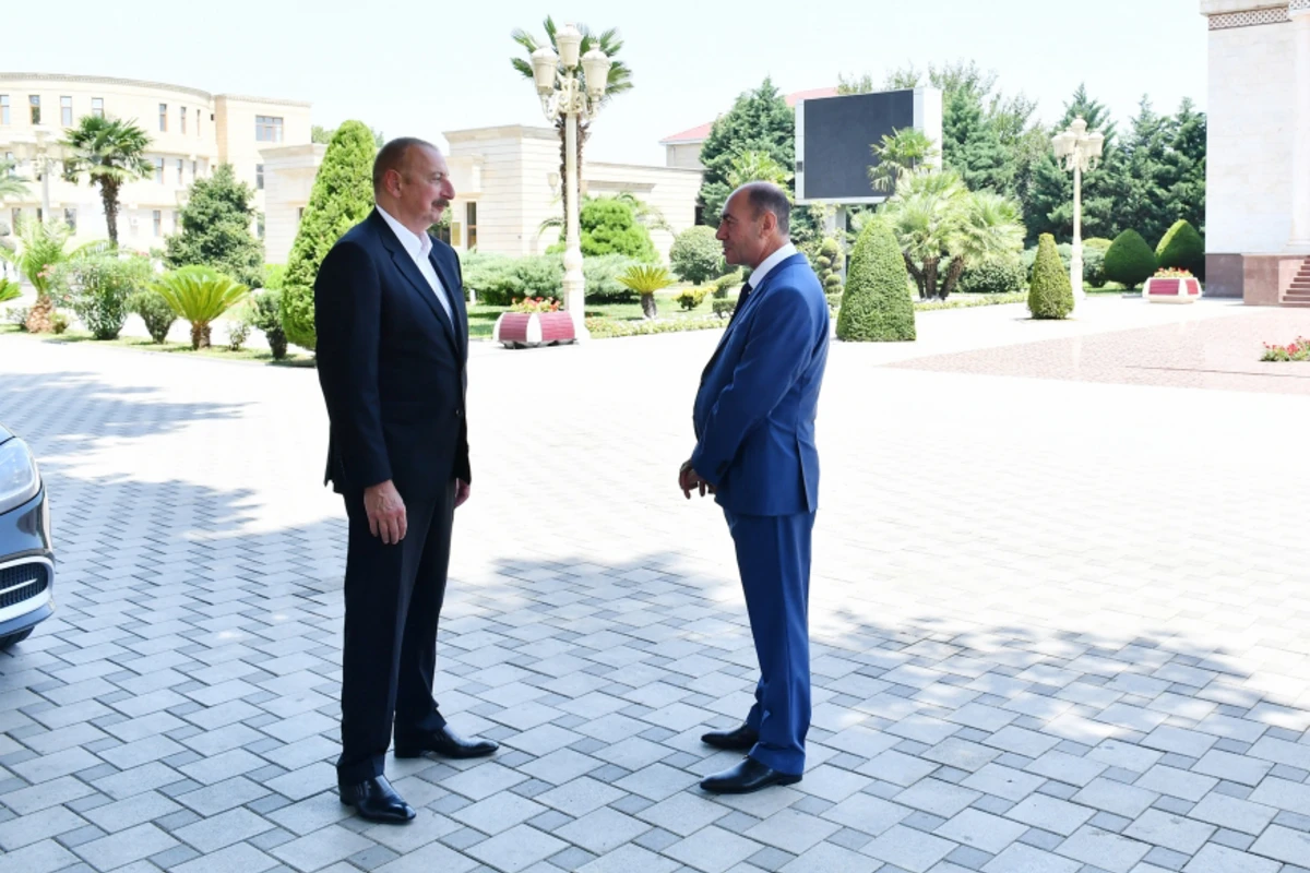 İlham Əliyev Bərdə rayonuna səfər edib - FOTO - YENİLƏNİB