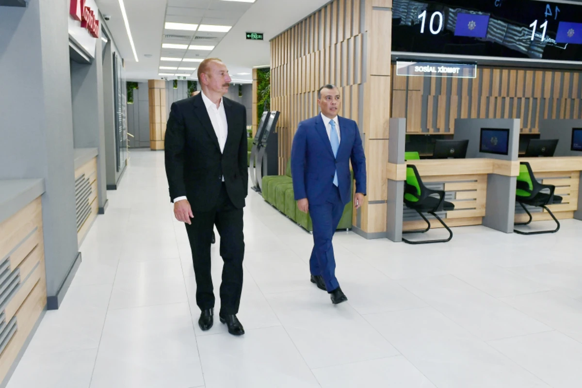 Bərdədə Qarabağ Regional DOST Mərkəzinin və Qarabağ Regional Peşə Hazırlığı Mərkəzinin açılışı olub - FOTO - YENİLƏNİB