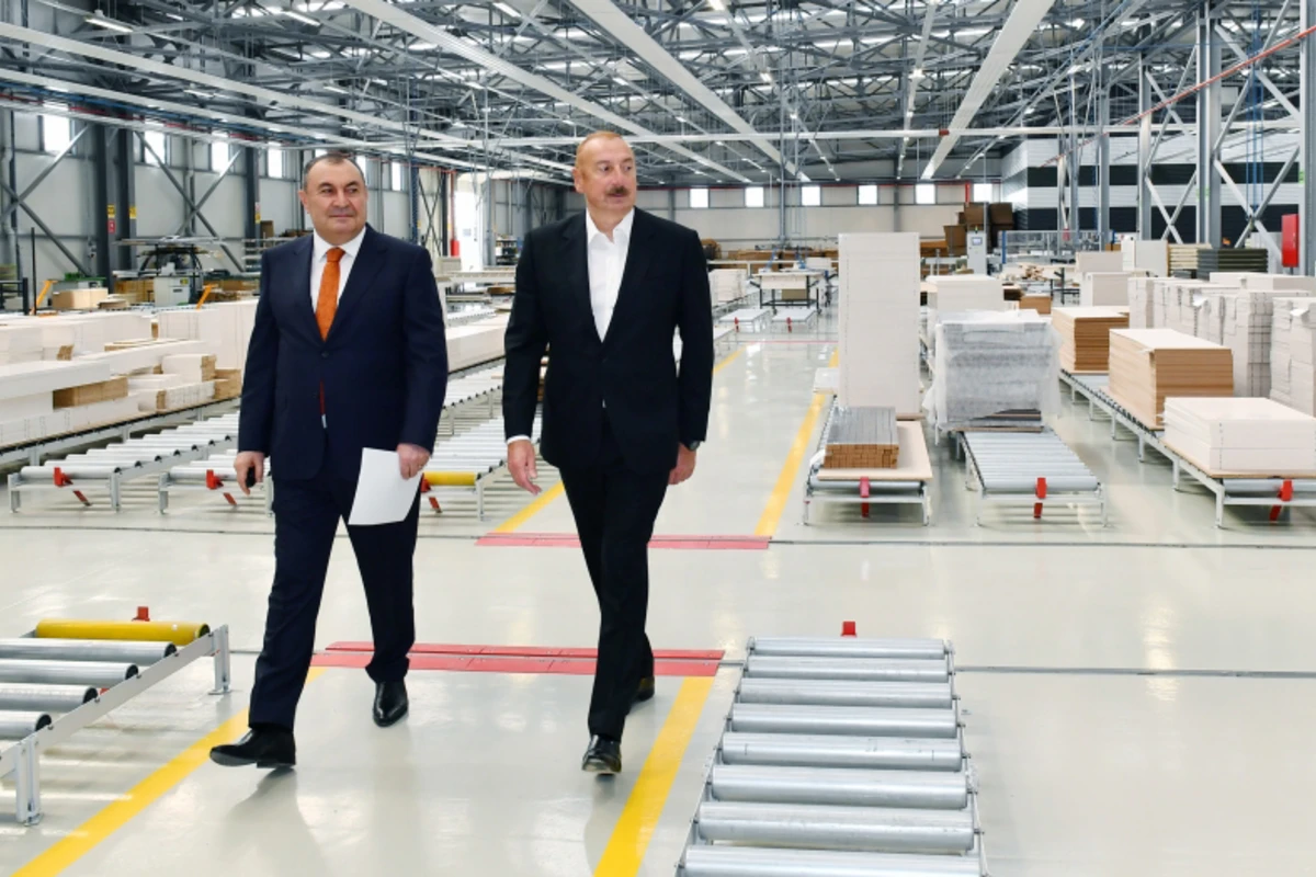 Qazaxda “Venzana” mebel fabrikinin açılışı olub - FOTO - YENİLƏNİB