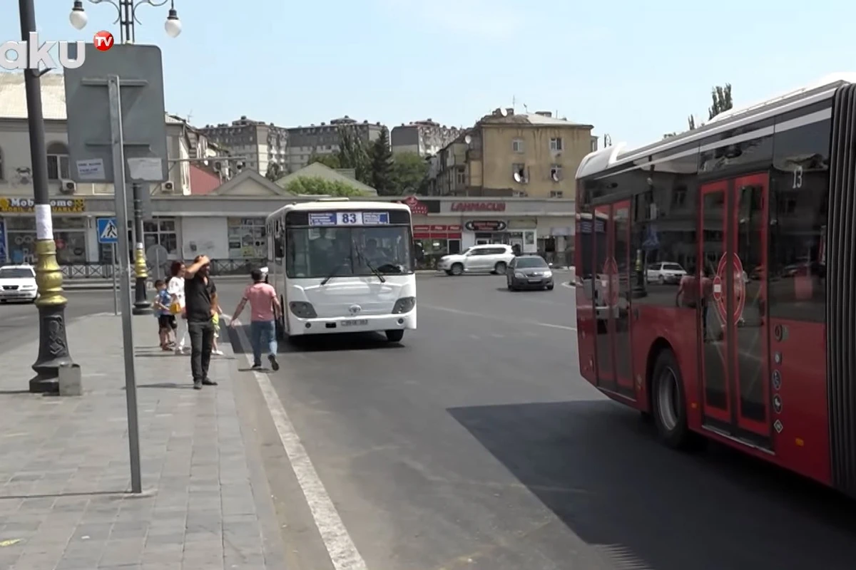 Biləcəri dairəsində avtobussuz dayanacaqla bağlı rəsmi açıqlama - VİDEO