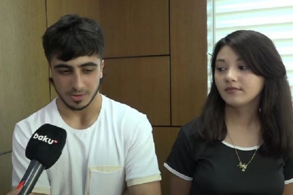 İsmayıllıdan Bakıya qaçan gənclər: “Polis axtarışında olduğumuz üçün nikaha girməmişik” - VİDEO