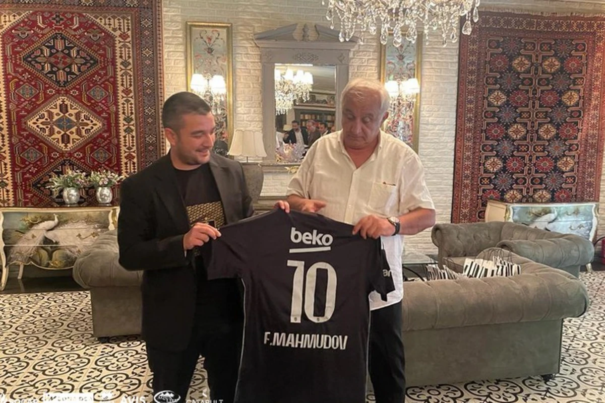 Neftçi və Beşiktaş rəhbərləri arasında rəsmi görüş olub - FOTO