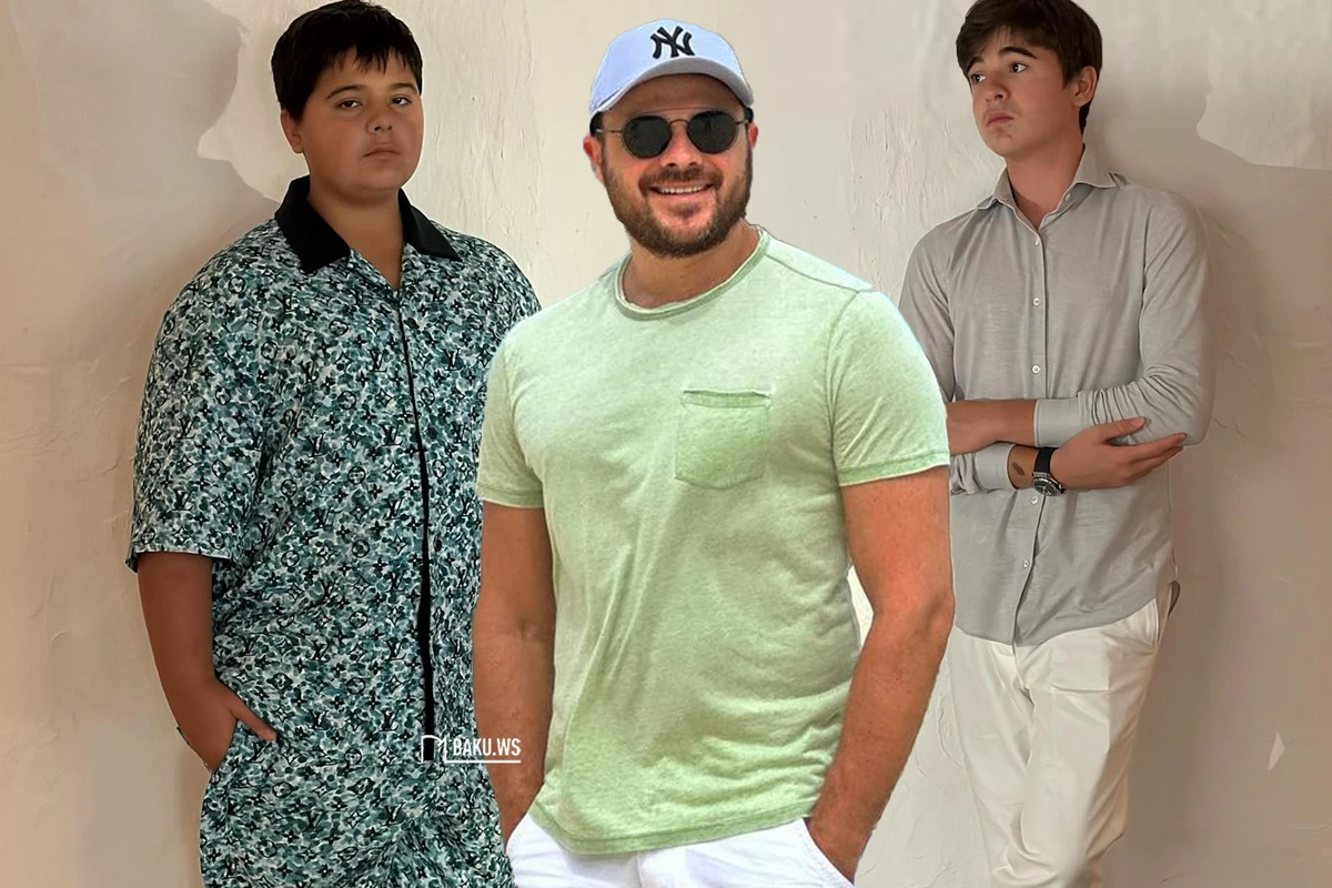 Emin Ağalarovdan ƏKİZ OĞULLARI İLƏ BAĞLI PAYLAŞIM: 14 il bir an kimi... - FOTO