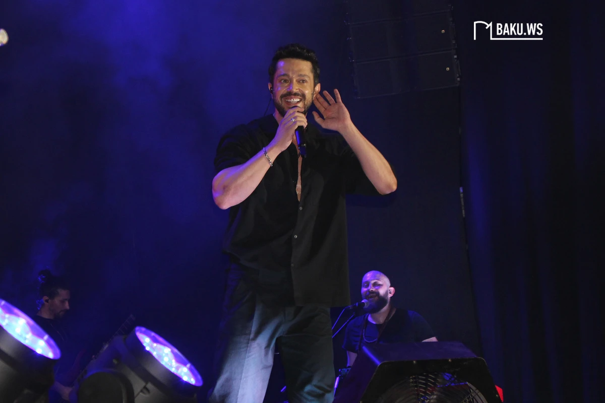 Bakıda konsert verən Murat Boz: “Çox tərlədik, amma dəydi” - FOTO/VİDEO