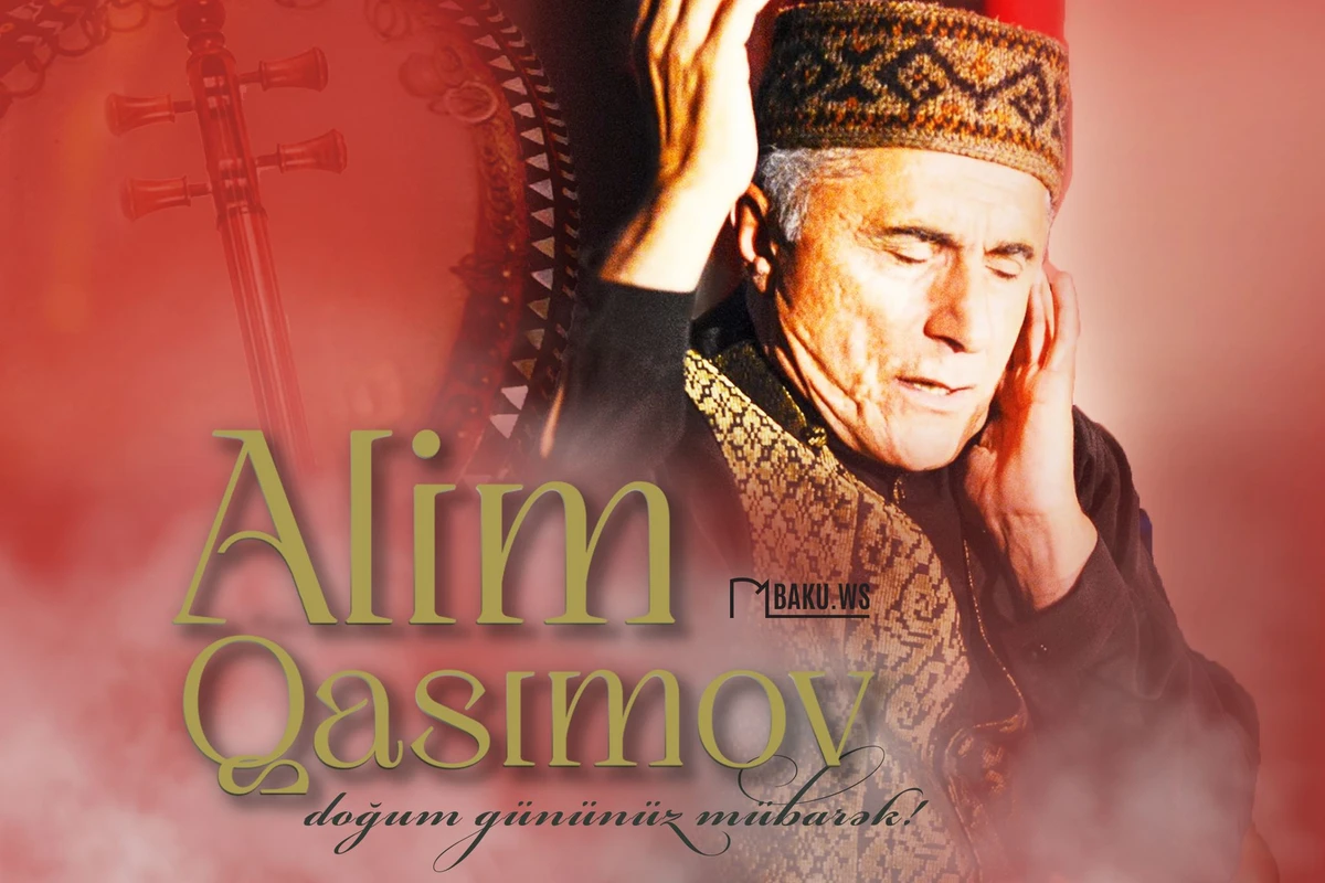 Xalq artisti Alim Qasımovun 66 yaşı tamam olur