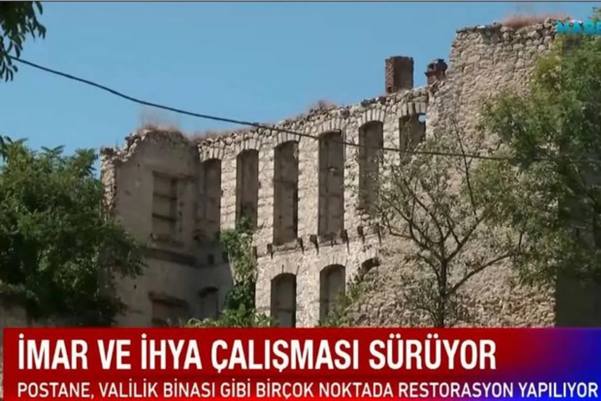 “Haber Global”: “Şuşada tarixi-mədəni tikililərin bərpası davam edir” - VİDEO