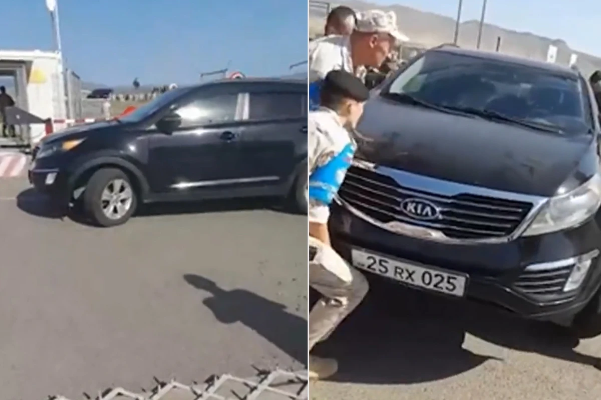Qarabağda separatçıların bağladıqları yolu Rusiya sülhməramlıları açdılar - VİDEO