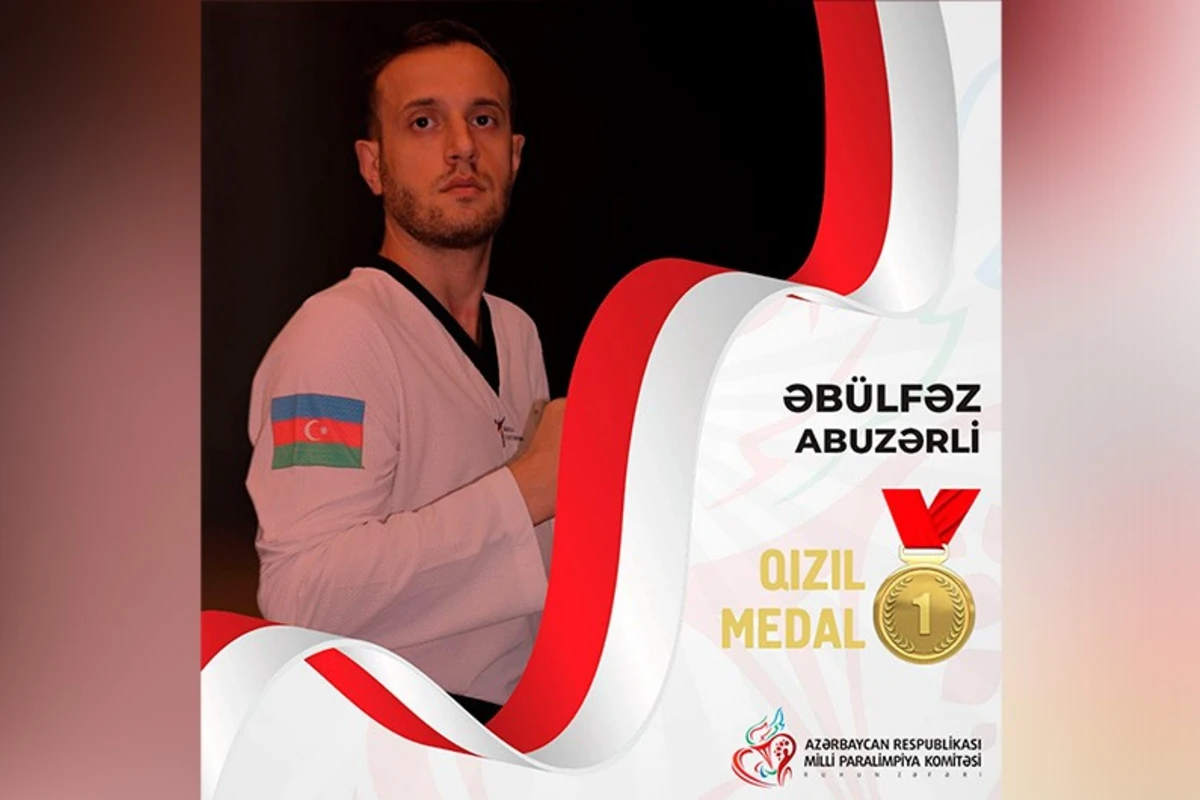 Азербайджанский паратхэквондист стал чемпионом Европы