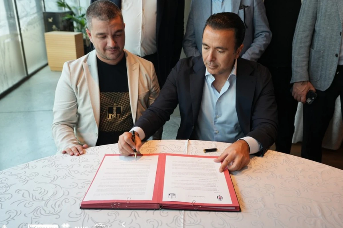 “Neftçi” və “Beşiktaş” arasında əməkdaşlıq protokolu imzalanıb - FOTO