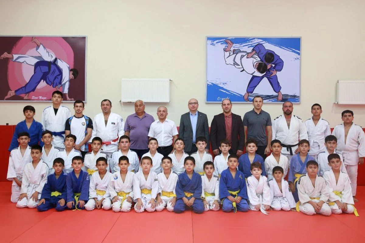 Zirədə yeni təmir edilmiş cüdo zalı fəaliyyətə başlayıb - FOTO