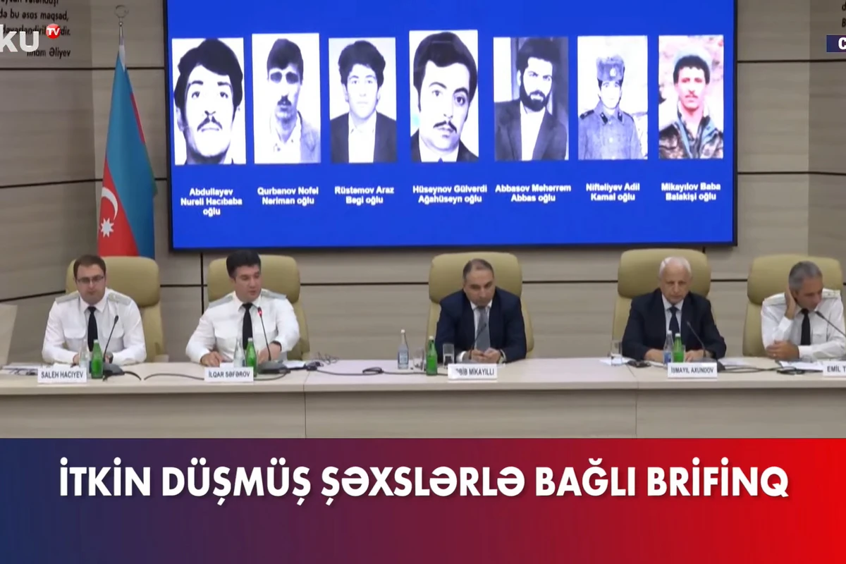 Dövlət Komissiyası: İtkin düşmüş 15 nəfərin taleyinə aydınlıq gətirilib