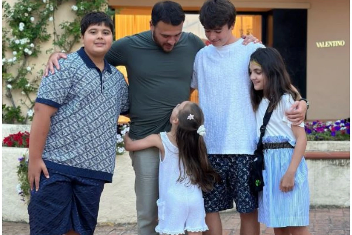 Övladlarından yazan Emin Ağalarov: Mənim üçün ən yaxşı vaxt... - FOTO