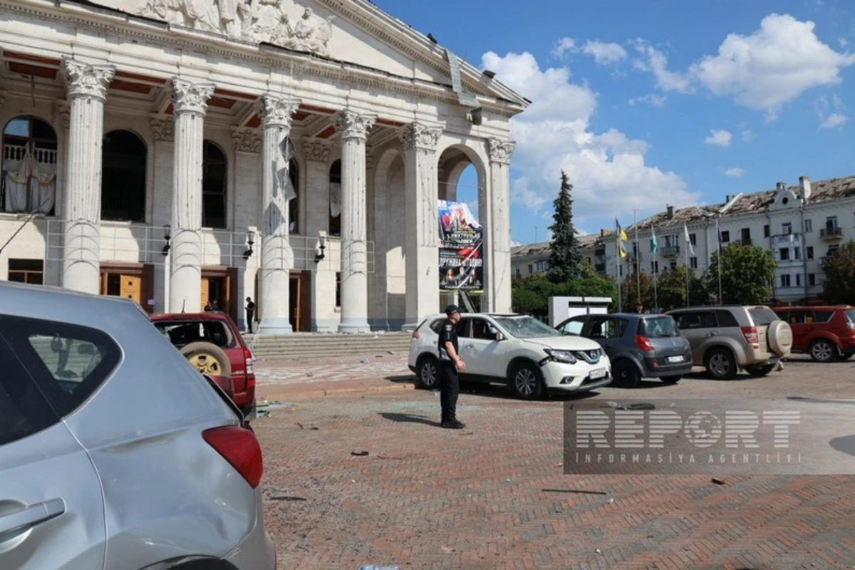 Çerniqovda azərbaycanlılar da raket zərbələrinə məruz qalıblar - FOTO