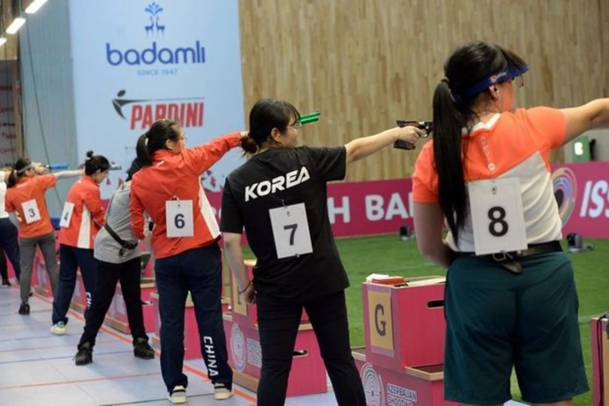 Bakıdakı dünya çempionatında medal və lisenziya əldə edən ilk qadın atıcılar bəlli olub - FOTO/VİDEO Bakıdakı dünya çempionatında medal və lisenziya əldə edən ilk qadın atıcılar bəlli olub - FOTO/VİDEO