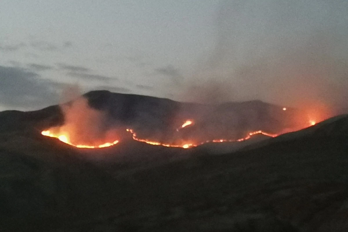 Siyəzəndəki yanğın qəsdən törədilib - FOTO