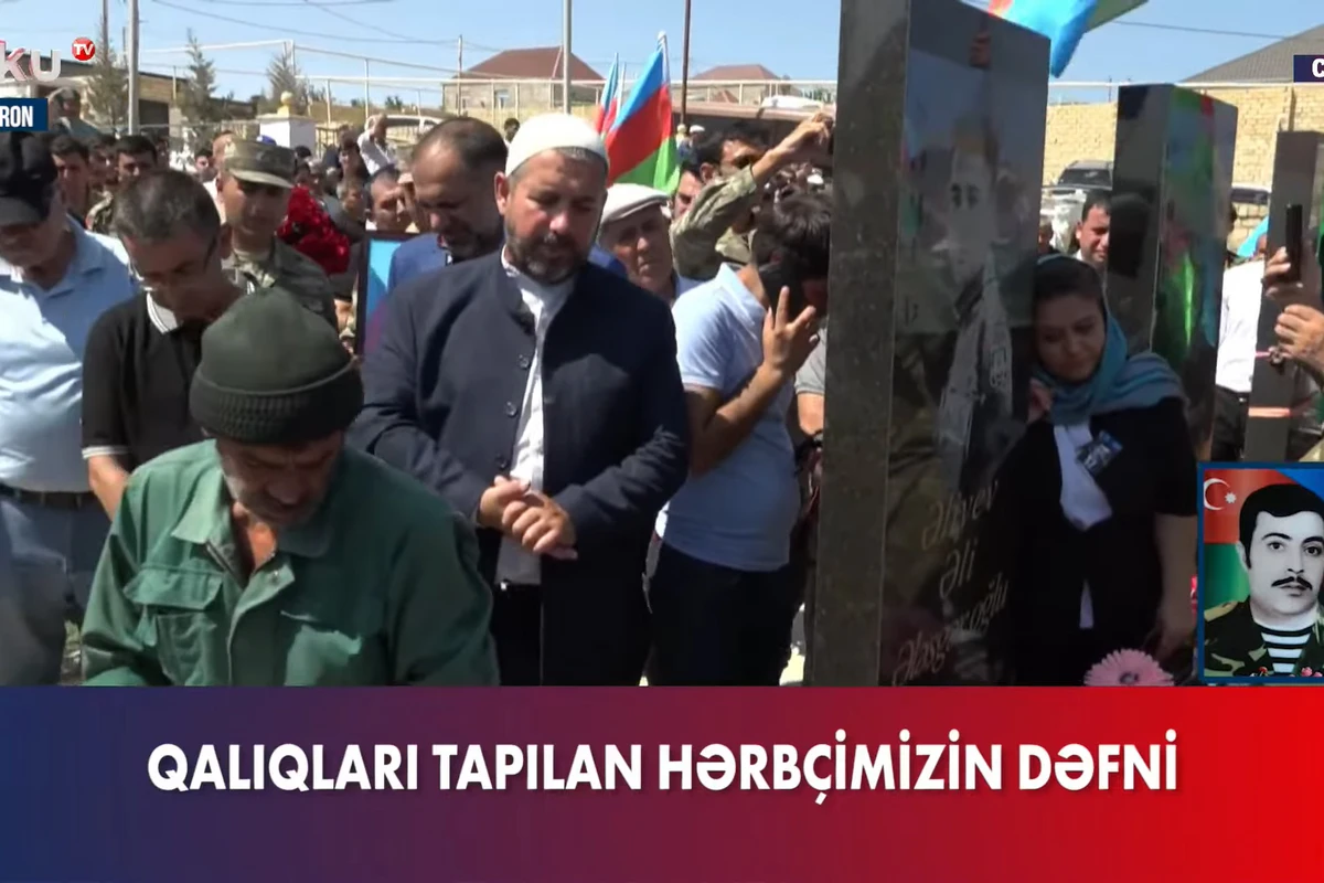 Останки Гюльверди Гусейнова захоронены рядом с могилой его внука-шехида - ОБНОВЛЕНО + ВИДЕО