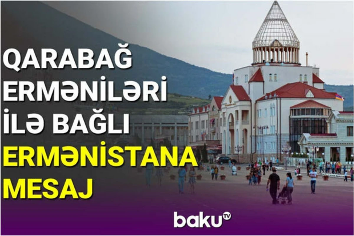 Qarabağ ermənilərinə humanitar yardım üçün Ermənistana mesaj - VİDEO Qarabağ ermənilərinə humanitar yardım üçün Ermənistana mesaj - VİDEO
