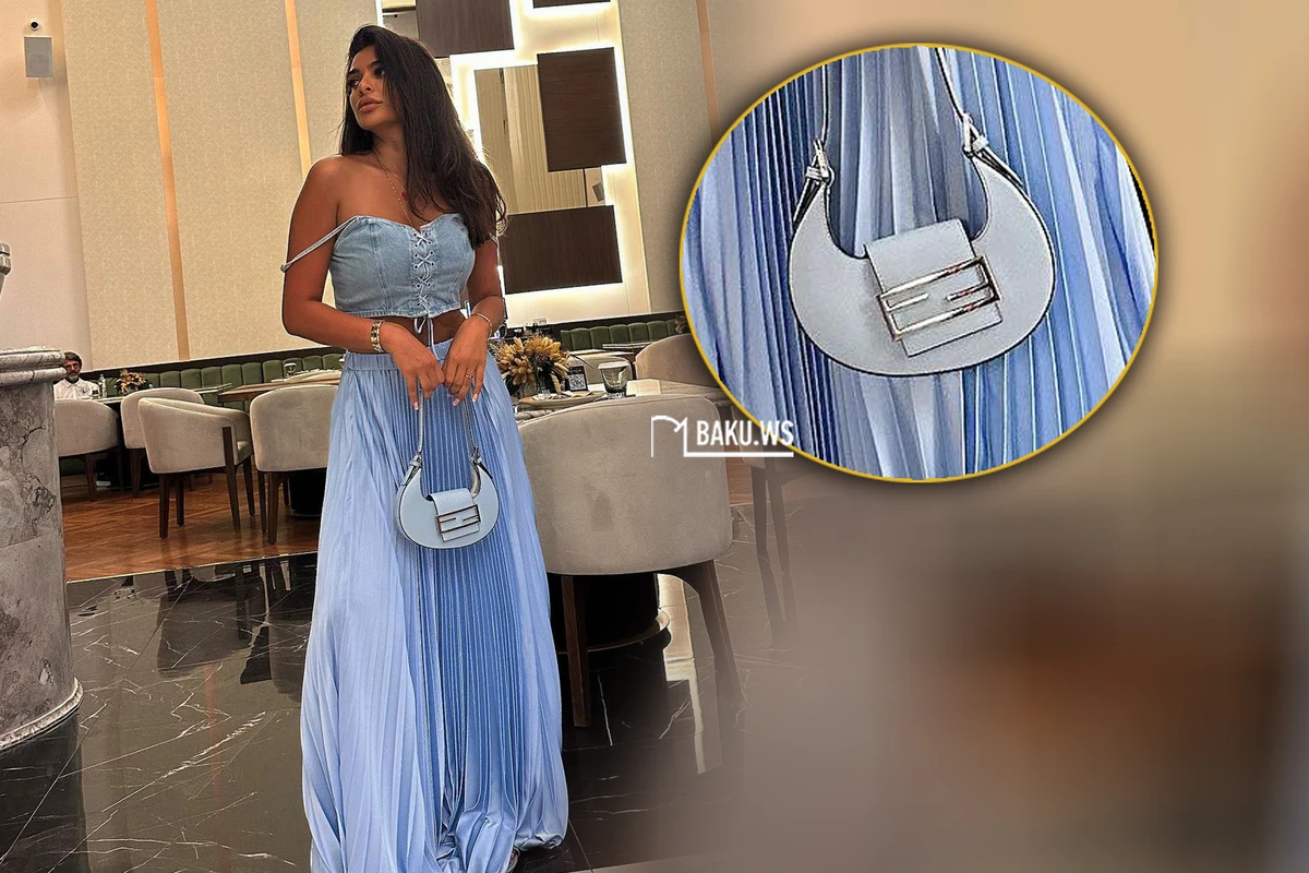 2252 AZN-lik çantası müzakirələr yaratdı: Pulu haradan tapır axı? - FOTO
