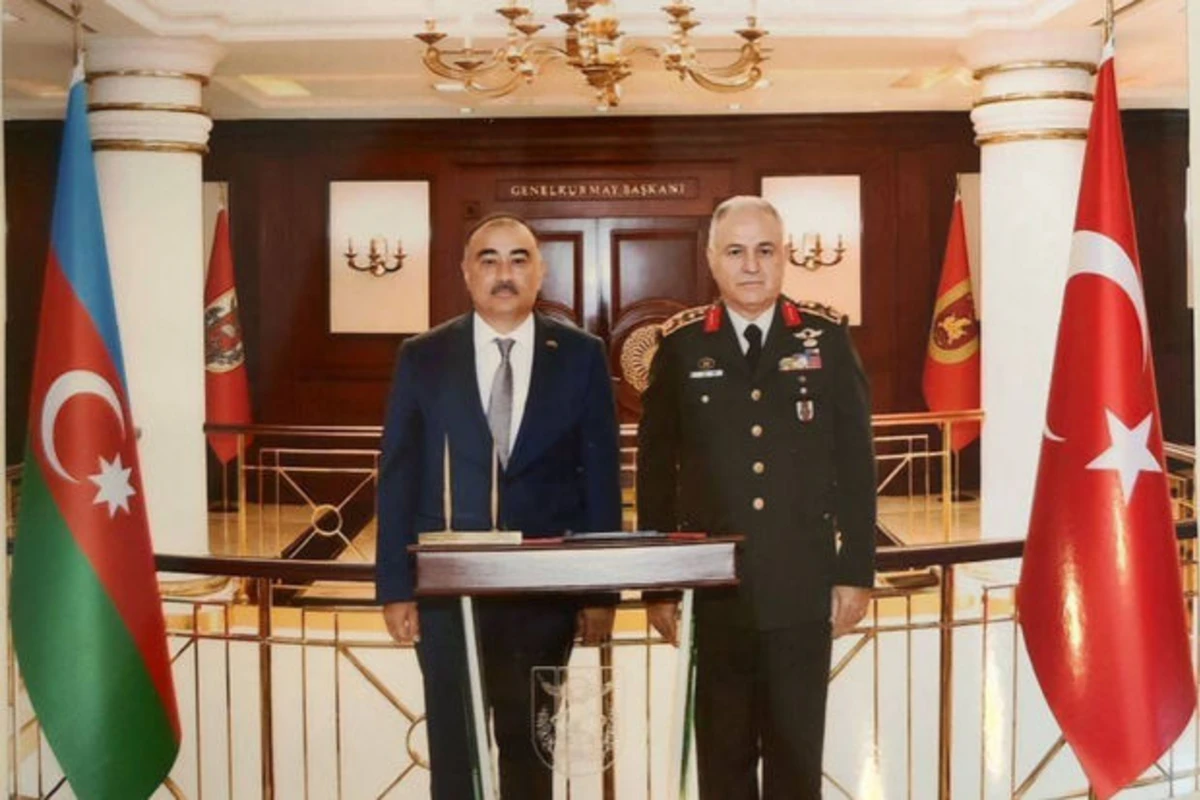 Azərbaycan səfiri Türkiyə Ordusunun Baş Qərargah rəisi ilə görüşüb - FOTO