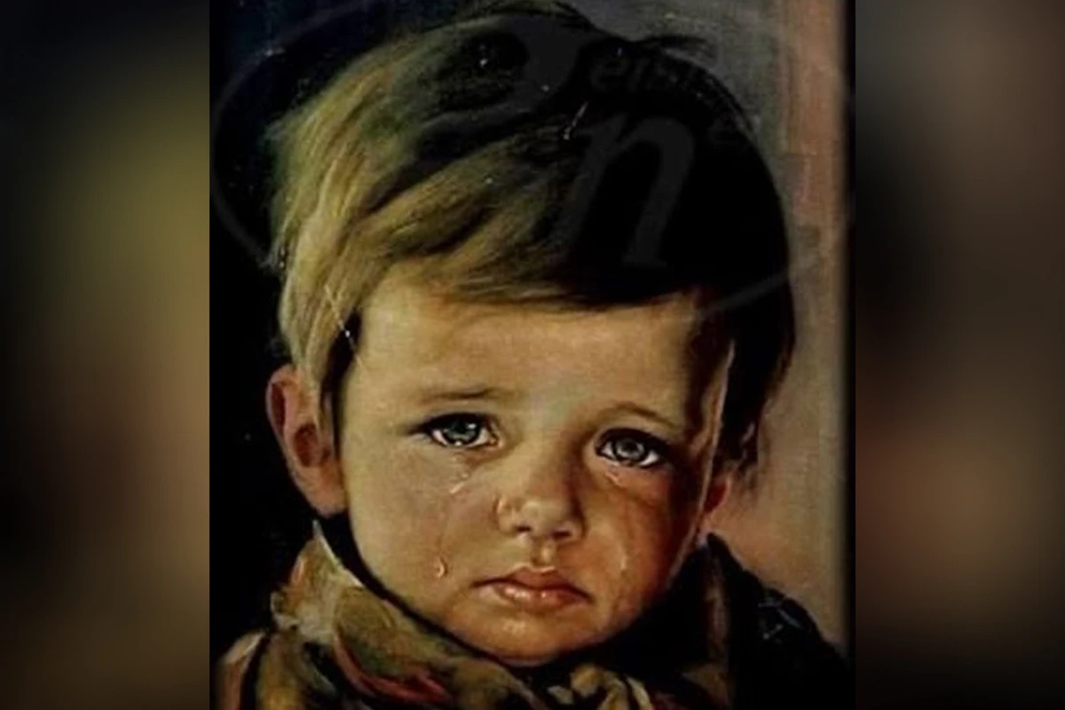 Ağlayan uşaq tablosunun lənətli hekayəsi... - FOTO