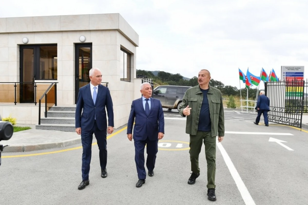 Laçın rayonunda “Mişni” və “Alxaslı” Kiçik Su Elektrik stansiyaları istifadəyə verilib Laçın rayonunda “Mişni” və “Alxaslı” Kiçik Su Elektrik stansiyaları istifadəyə verilib