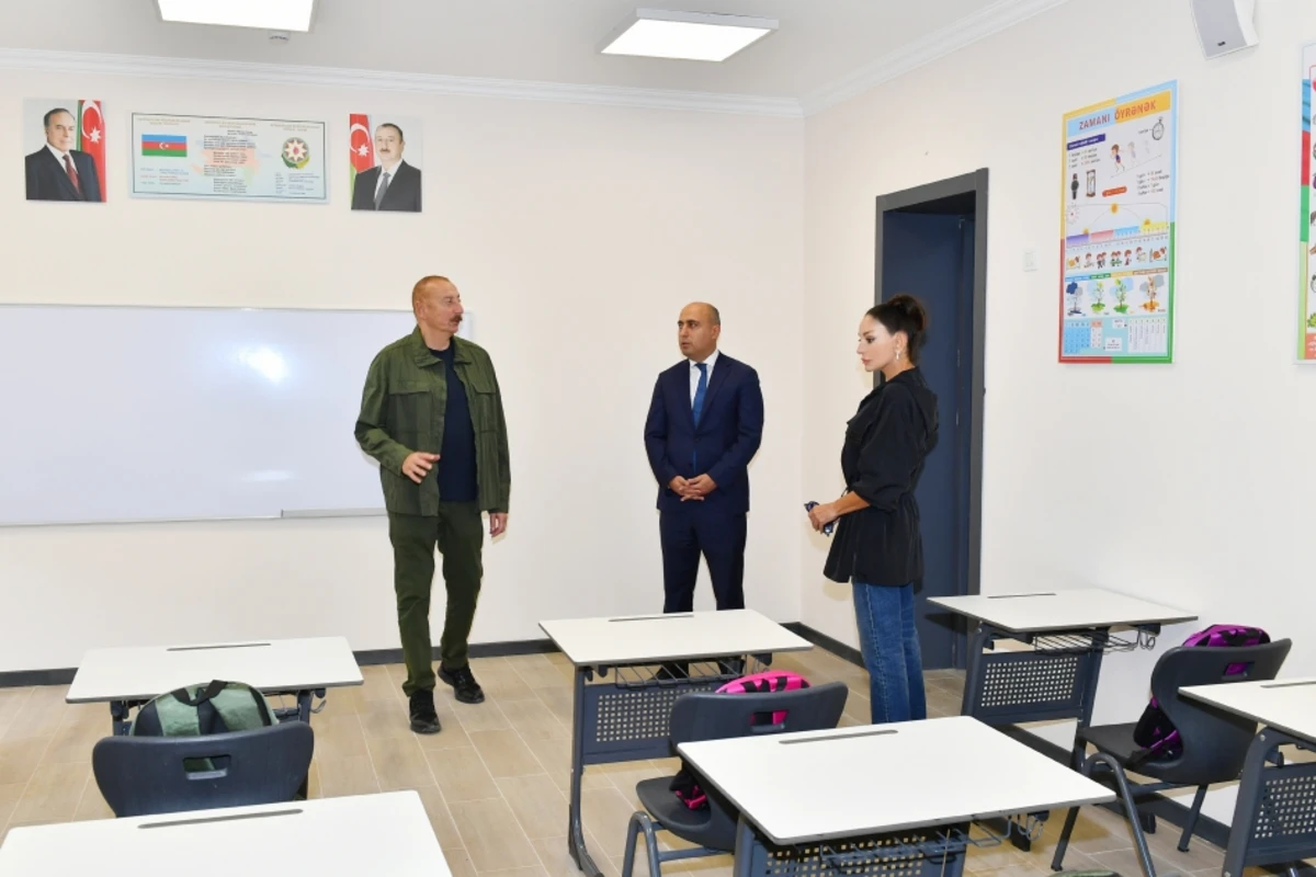 После капитального ремонта сдана в эксплуатацию полная средняя школа №2 Лачынского района - ФОТО