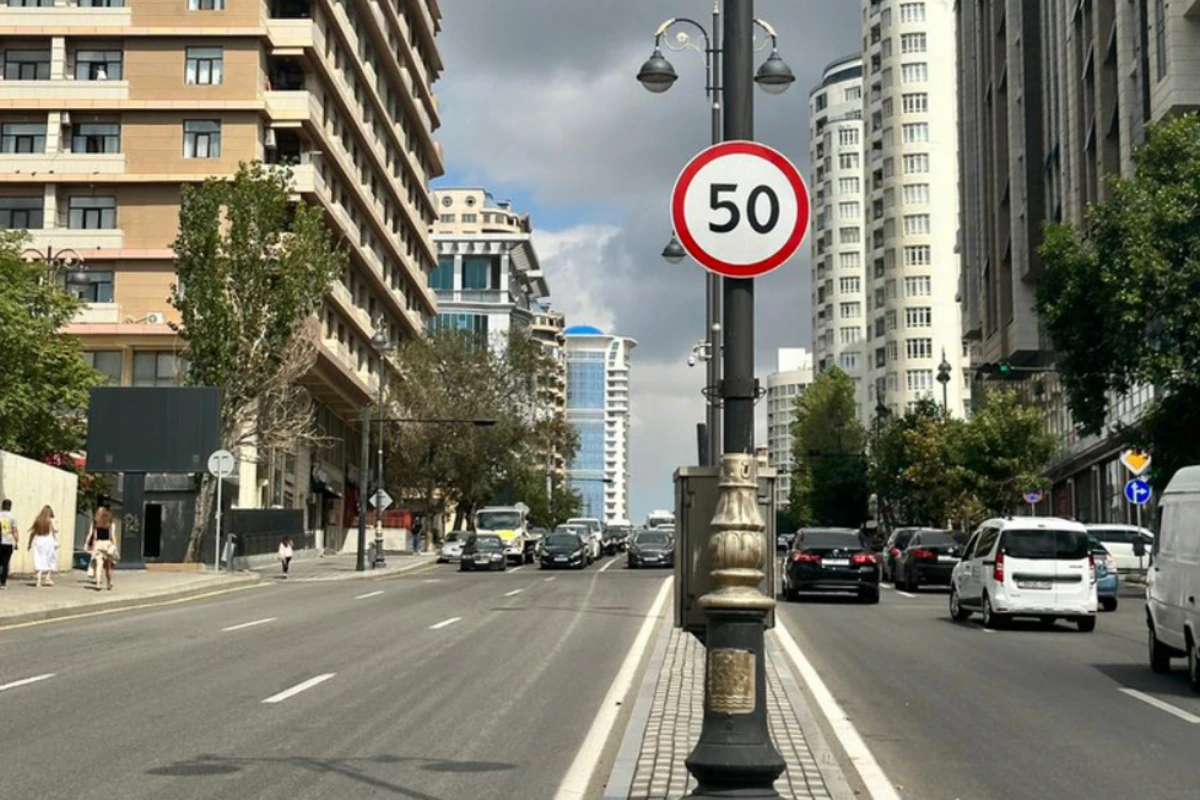Bakının bu küçəsində sürət həddi endirildi