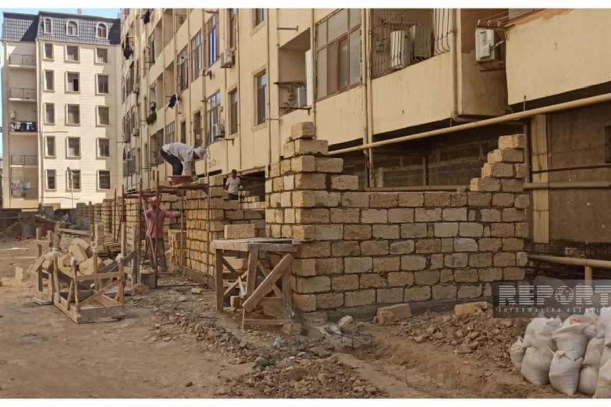 AAAF Parkda qanunsuz tikinti işləri aparılır, sakinlər narazıdır - FOTO