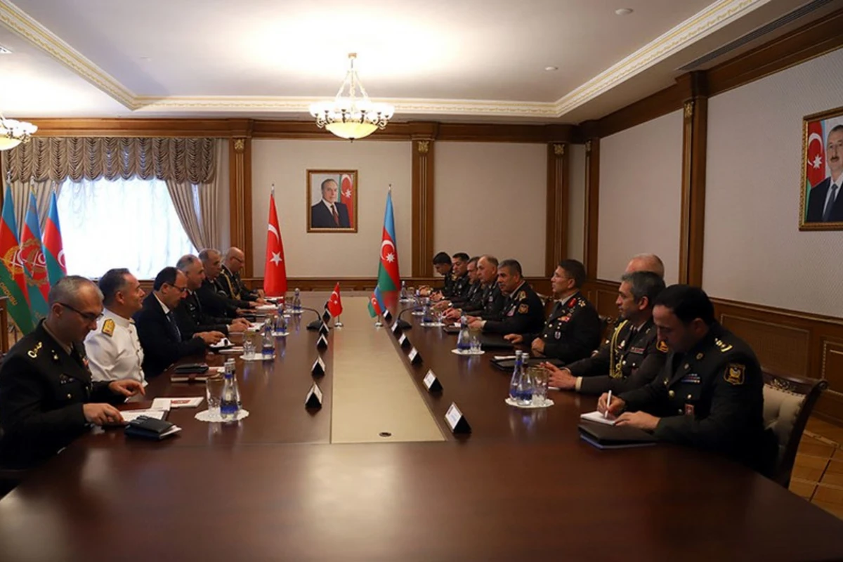 Zakir Həsənov Türkiyənin Baş Qərargah rəisi ilə görüşüb - FOTO