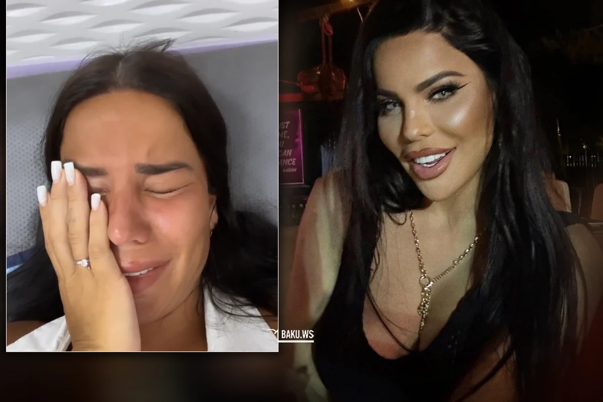 Azərbaycanlı model hönkür-hönkür ağladı: Plastik əməliyyatdan sonra bədənim çürüyür - VİDEO