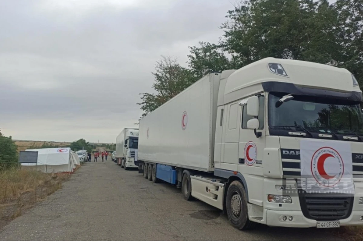 Xankəndidəki erməniəsilli şəxslərə aparılan 40 ton humanitar yardımın keyfiyyət sertifikatı sülhməramlılara təqdim olunub