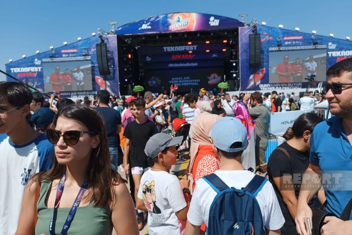 Ankarada ilk dəfə TEKNOFEST aerokosmik və texnologiya festivalı keçirilir - FOTO