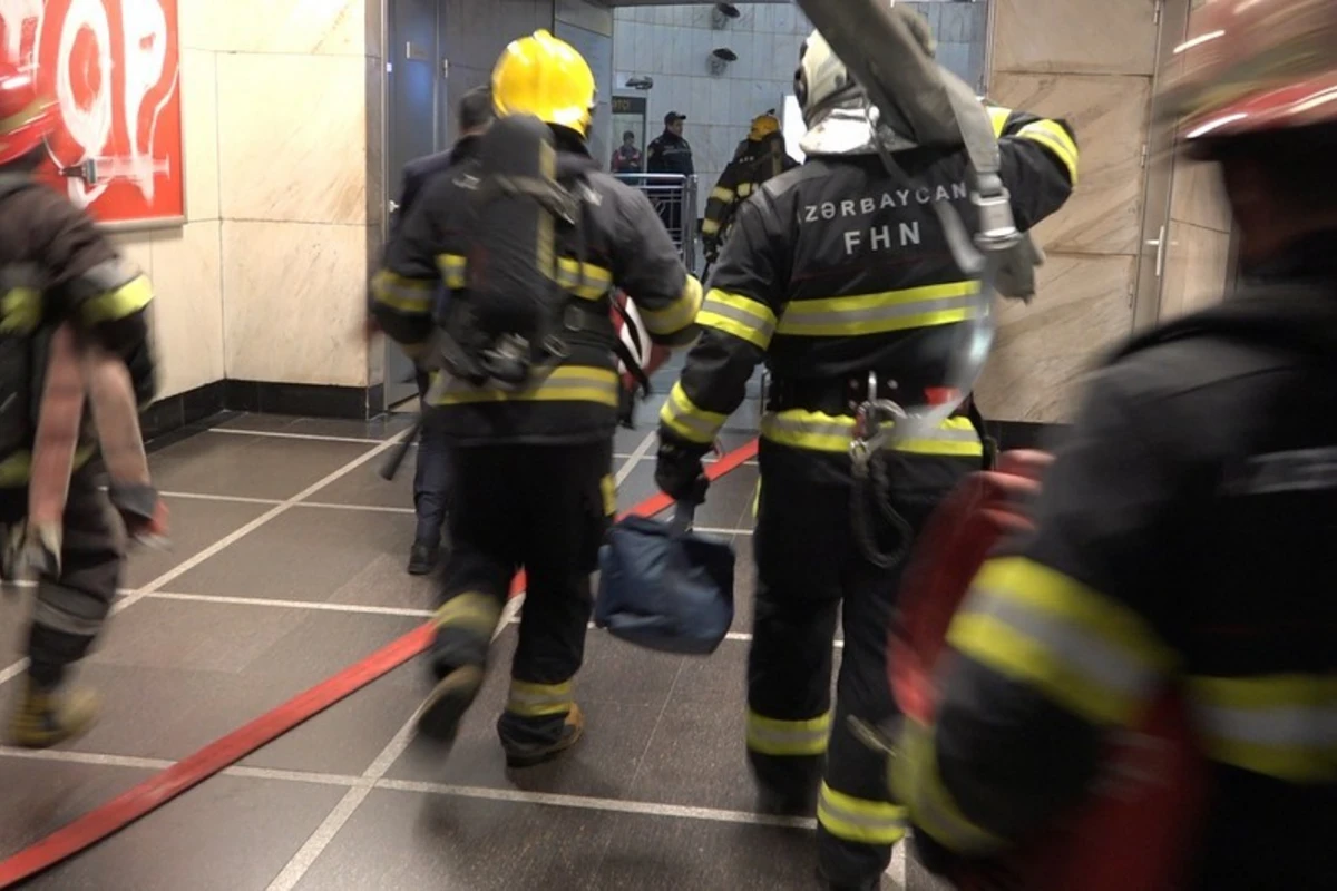Fövqəladə hadisələrlə bağlı metroda təlim keçiriləcək