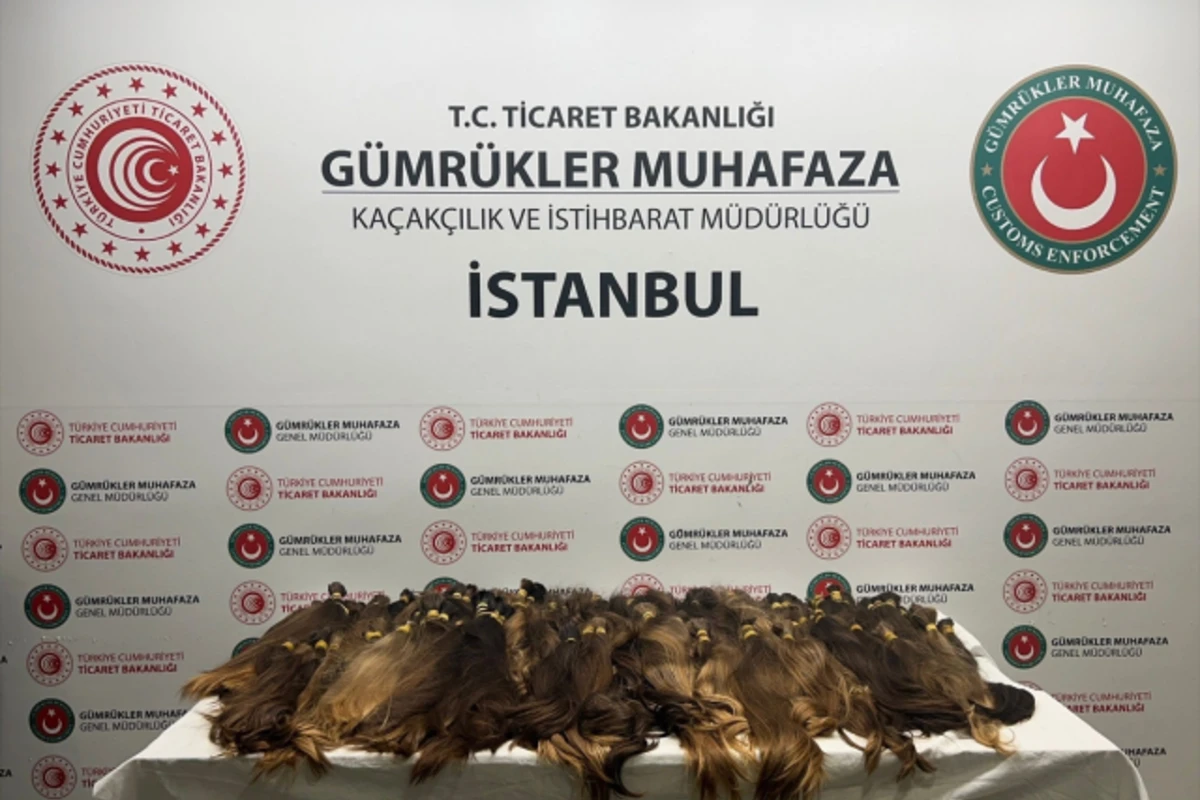 Hava limanında dəyəri 1 milyon olan 53 kiloqramlıq saç aşkarlandı - FOTO