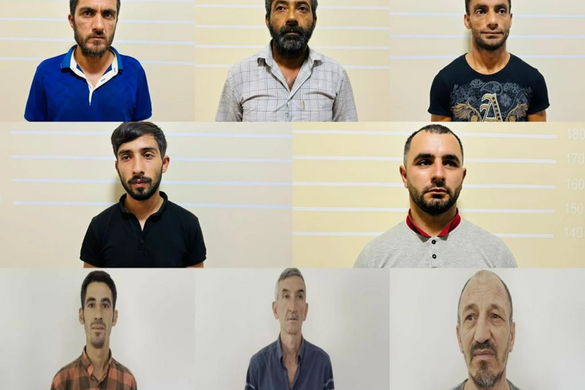 Polis dağlarda əməliyyat keçirdi - Silahlı şəxslər saxlanıldı - FOTO