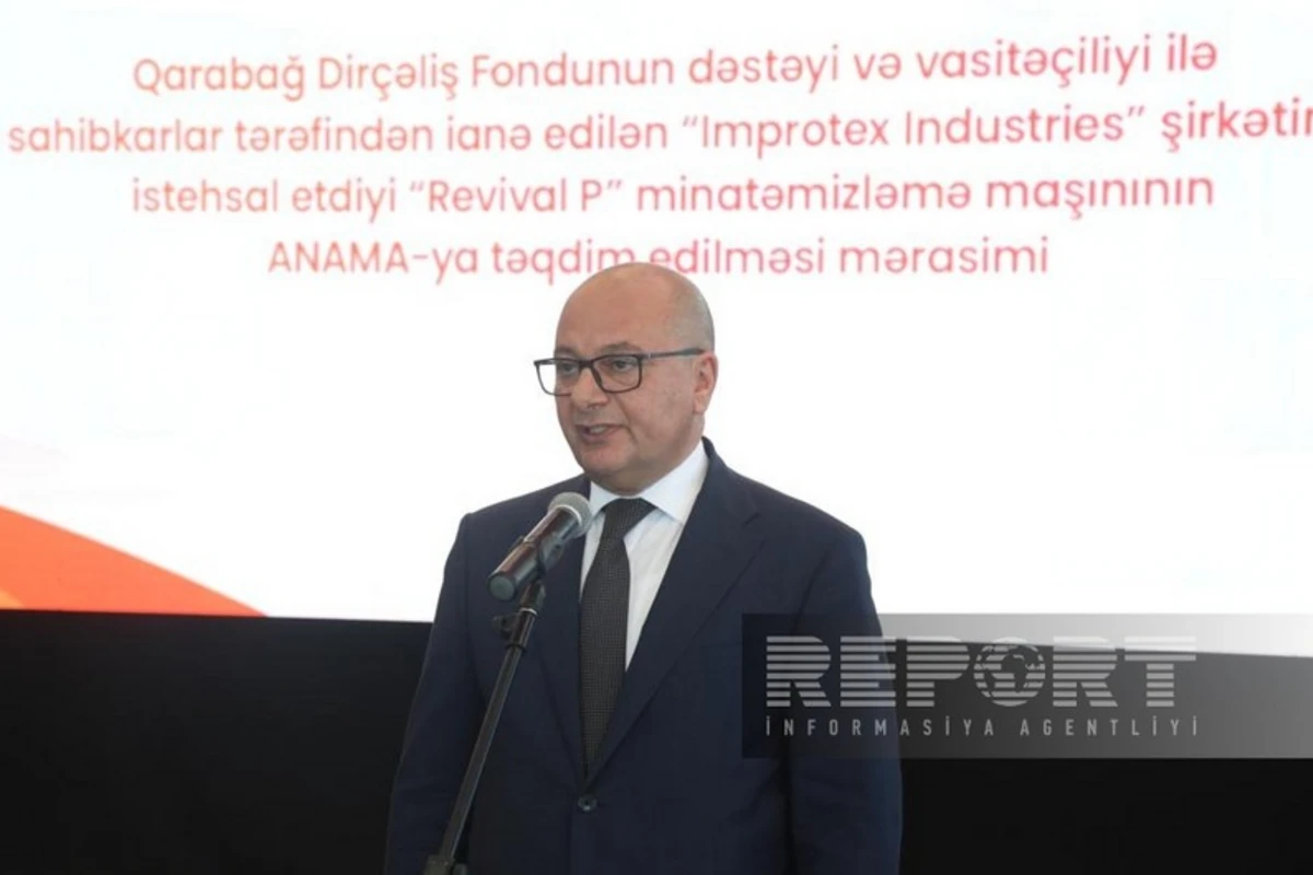 Глава ANAMA: Процесс разминирования освобожденных территорий Азербайджана идет полным ходом