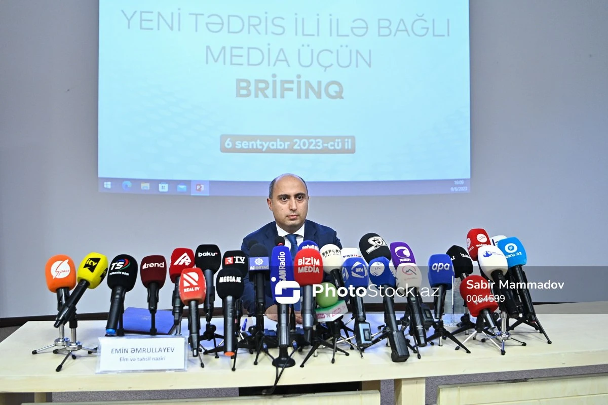 Elm və təhsil naziri: Bəzi məktəblərin rus bölməsində şagirdlərin Azərbaycan dili bilikləri yetərli deyil