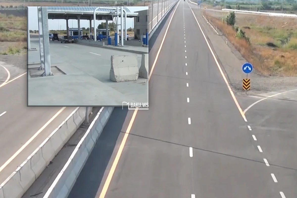 Azərbaycanda ilk pullu yol istifadəyə verilir - VİDEO Azərbaycanda ilk pullu yol istifadəyə verilir - VİDEO